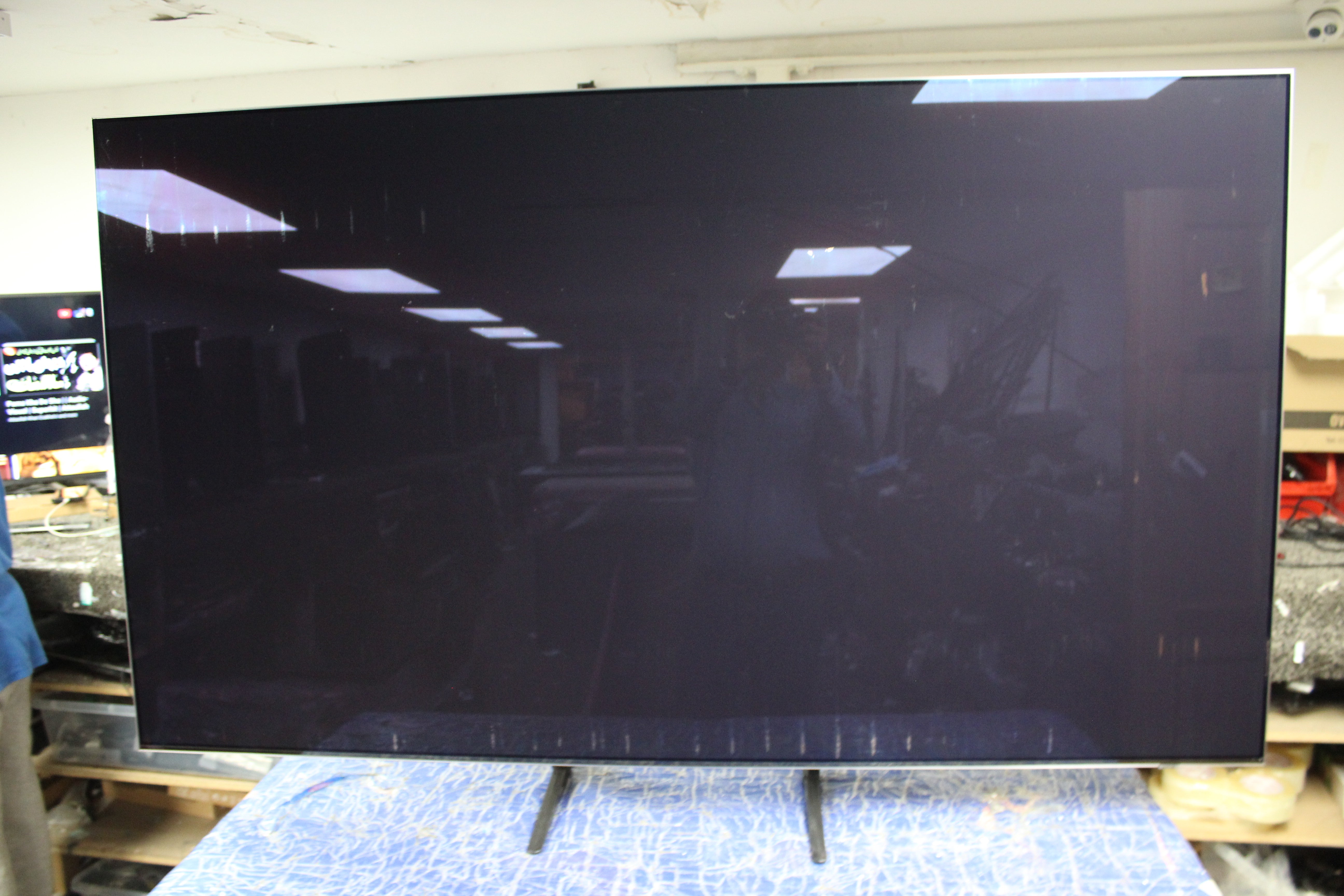 65" Samsung QE65S90CATXXU Flagship 4K HDR Quantum Dot OLED TV - Electronic World TV