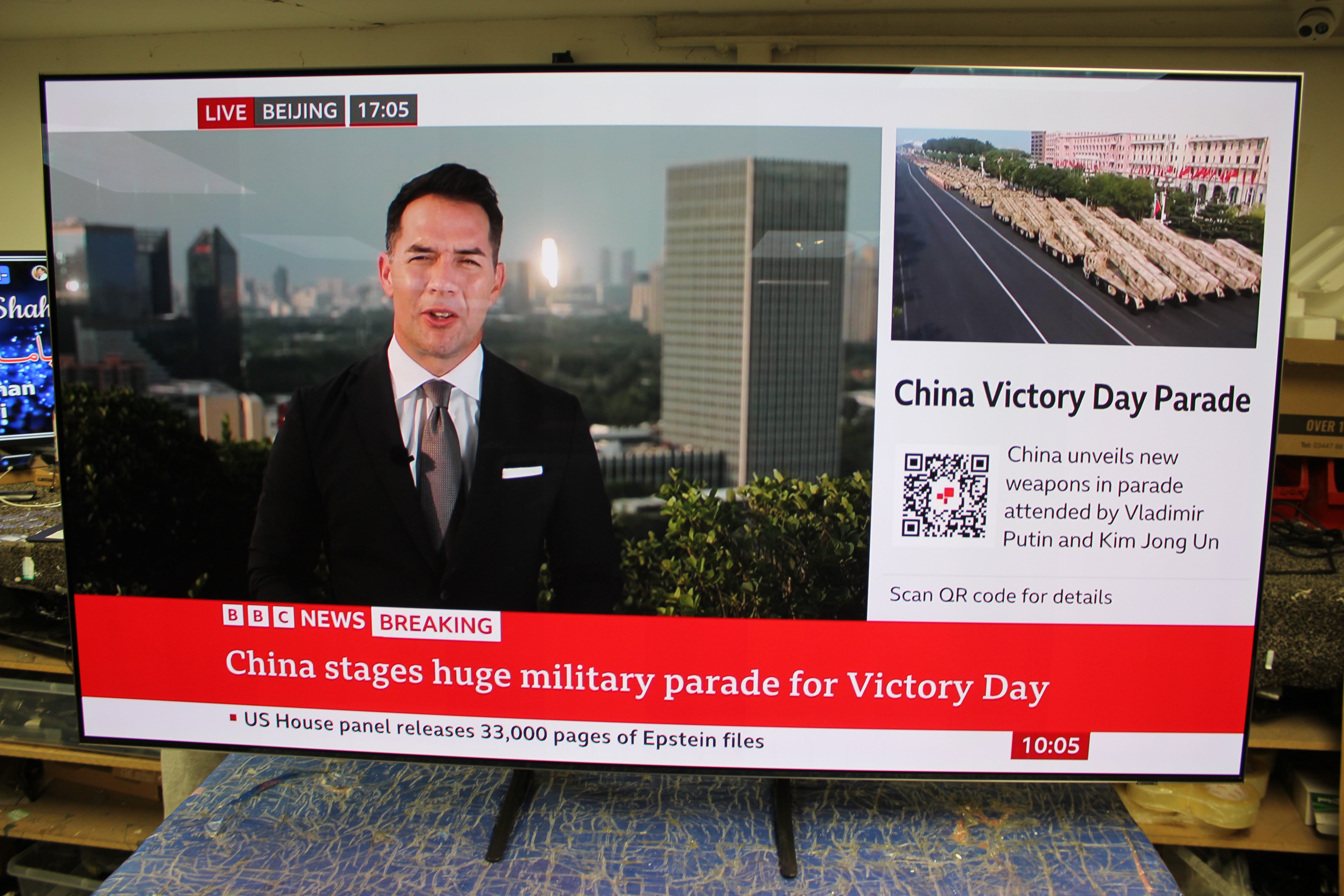 65" Samsung QE65S90CATXXU Flagship 4K HDR Quantum Dot OLED TV - Electronic World TV