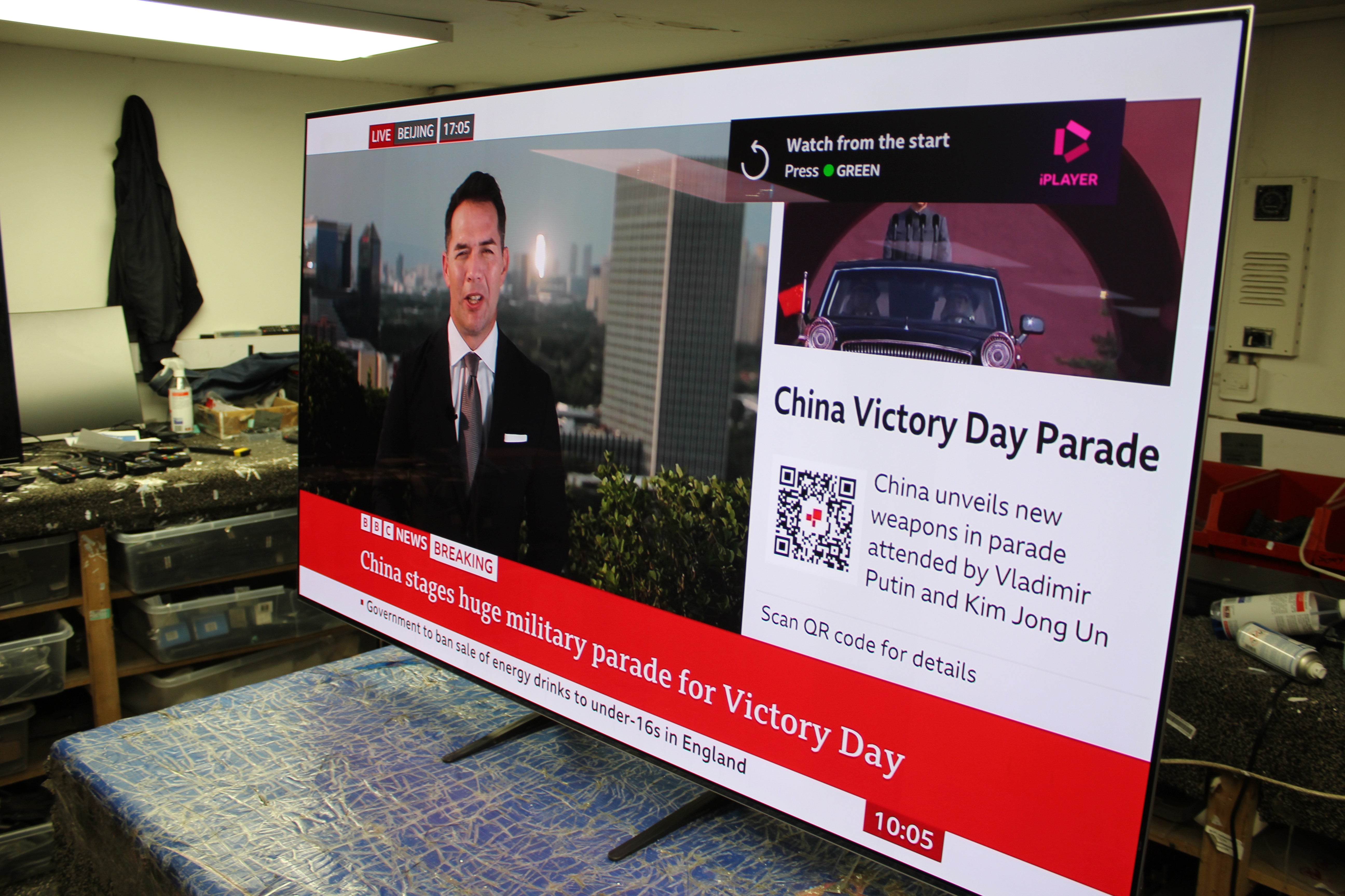 65" Samsung QE65S90CATXXU Flagship 4K HDR Quantum Dot OLED TV - Electronic World TV