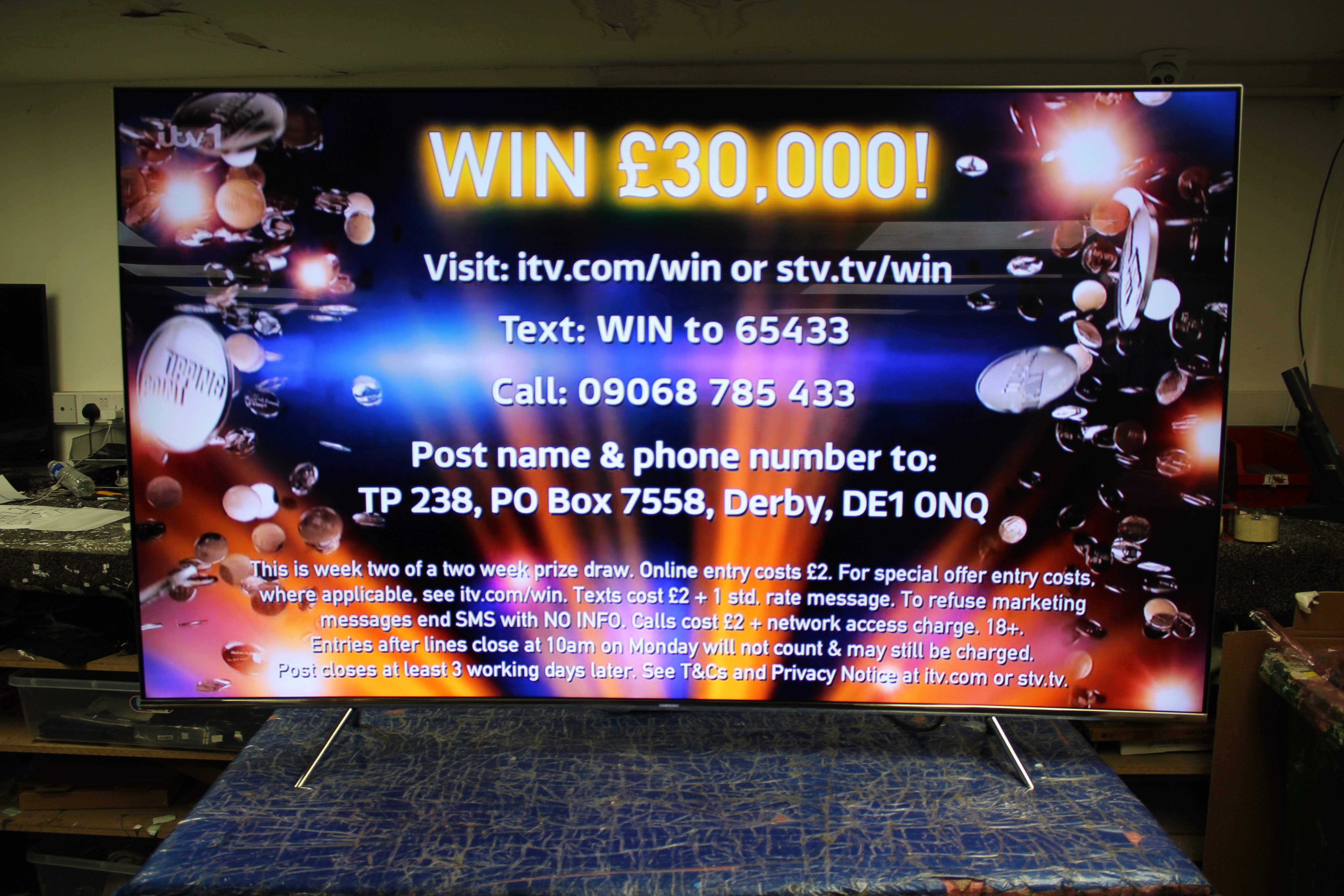 65" Samsung UE65KS7500 Curved 4K Smart LED HDR TV - Electronic World TV