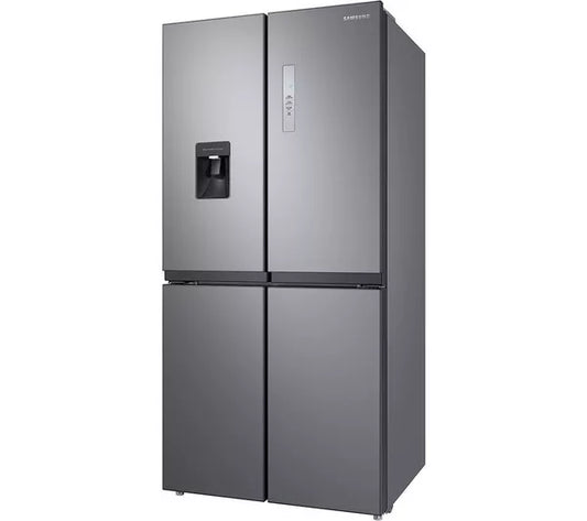 SAMSUNG RF48A401EM9 SPACEMAX FRENCH DOOR AMERICAN FRIDGE FREEZER - STAINLESS STEEL - Electronic World TV