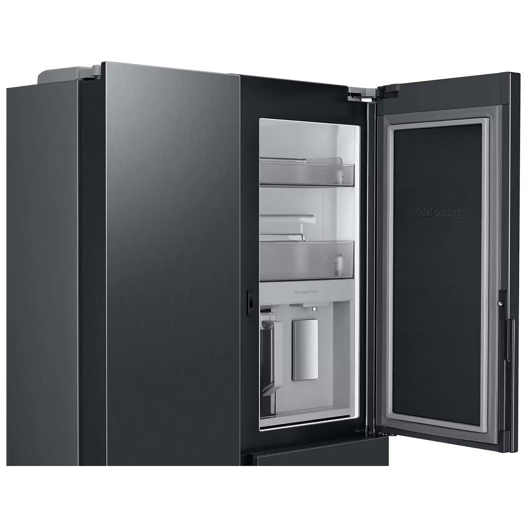 SAMSUNG RH69CG895DB1 BEVERAGE CENTRE AMERICAN FRIDGE FREEZER - BLACK - Electronic World TV