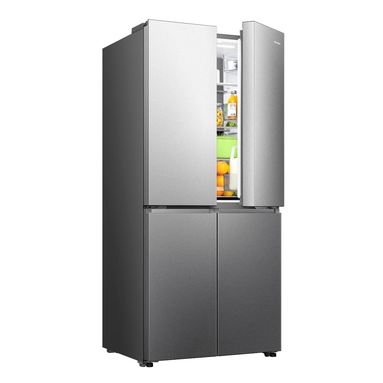 HISENSE RQ5P470SAID PUREFLAT AMERICAN FRIDGE FREEZER - STAINLESS STEEL - Electronic World TV