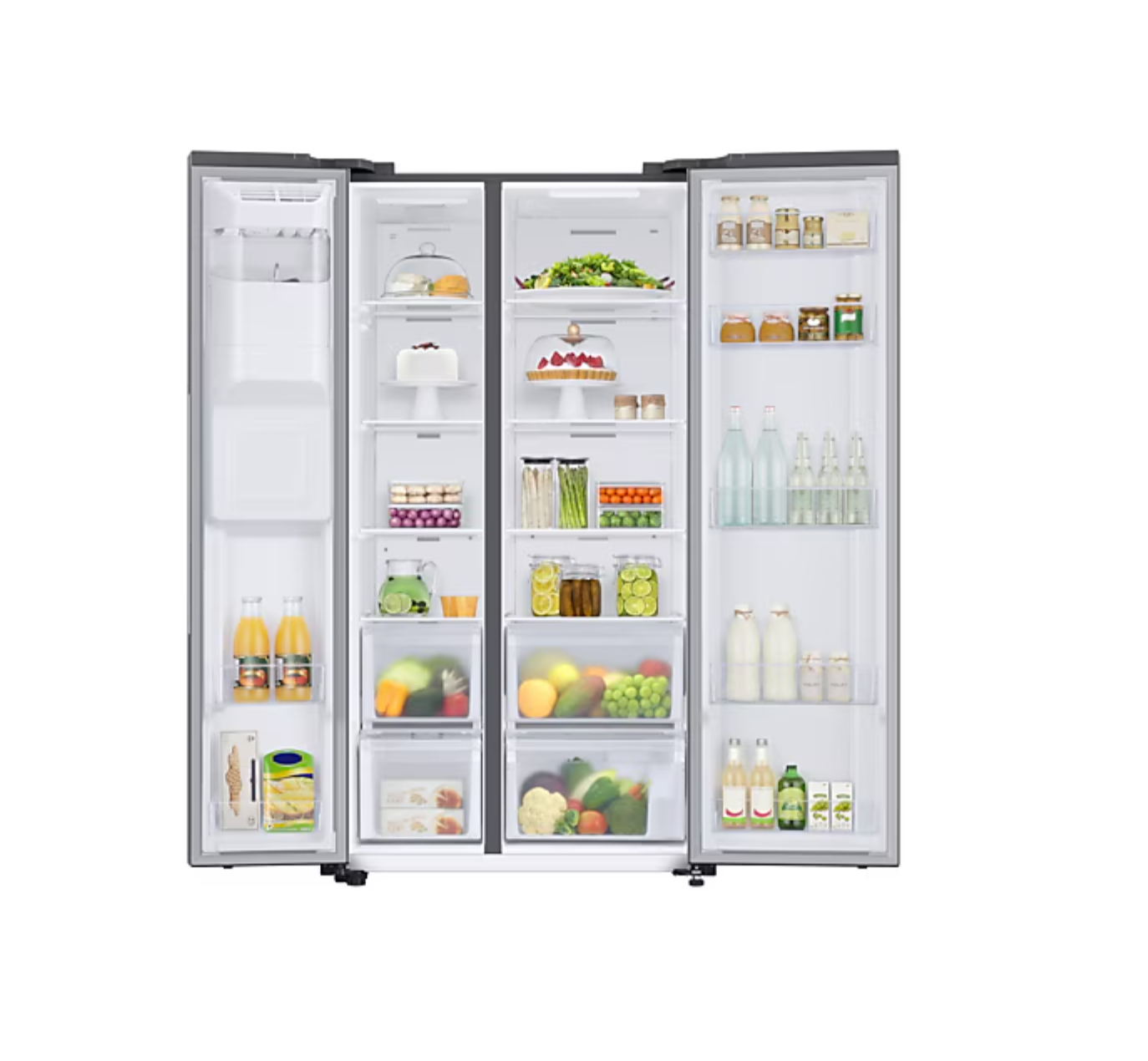 SAMSUNG RS67A8810S9/EU SPACEMAX AMERICAN FRIDGE FREEZER - STAINLESS STEEL - Electronic World TV