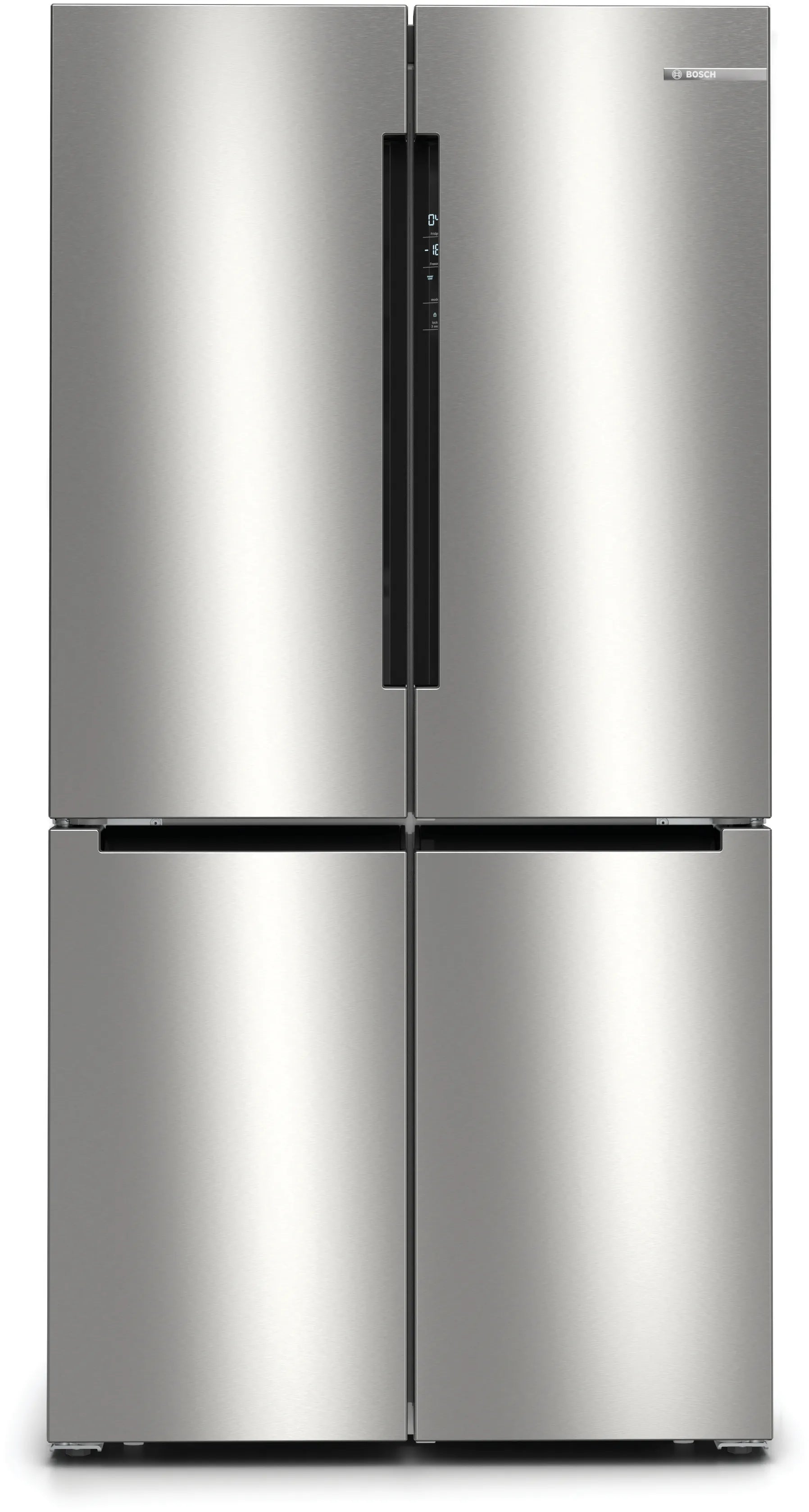 BOSCH KFN96VPEAG FRENCH DOOR AMERICAN FRIDGE FREEZER - STAINLESS STEEL - Electronic World TV