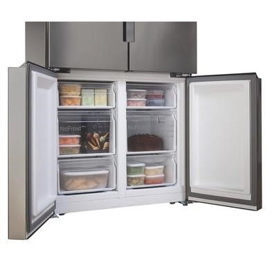 BOSCH KFN96VPEAG FRENCH DOOR AMERICAN FRIDGE FREEZER - STAINLESS STEEL - Electronic World TV