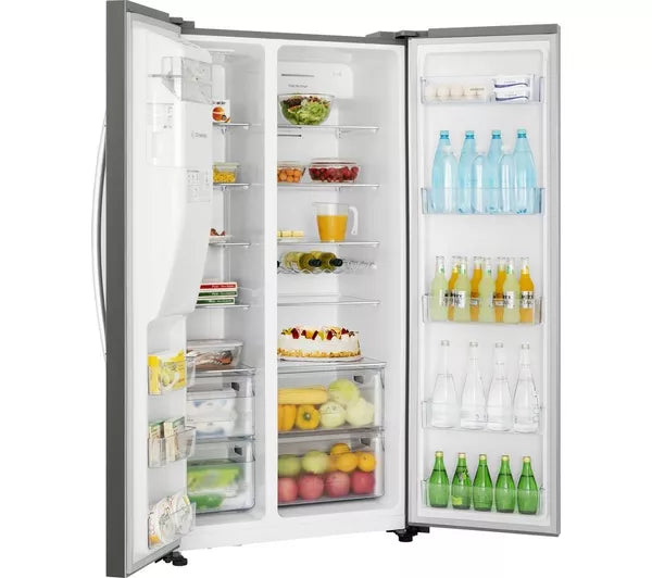 KENWOOD KSBSDIX23 AMERICAN FRIDGE FREEZER - STAINLESS STEEL - Electronic World TV