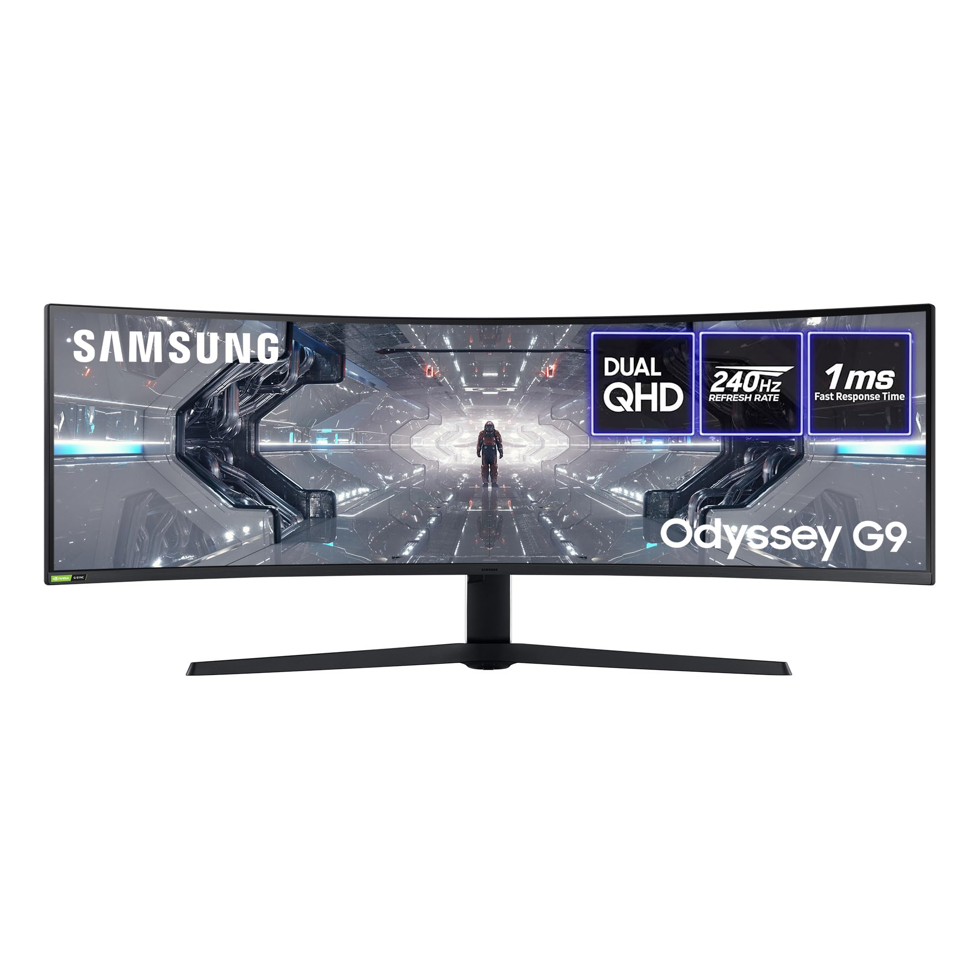 49" Samsung Odyssey LC49G95TSSRXXU Curved Gaming Monitor TV - Electronic World TV