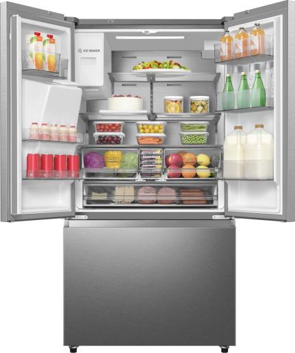HISENSE RF793N4SASE SMART AMERICAN FRIDGE FREEZER - STAINLESS STEEL - Electronic World TV